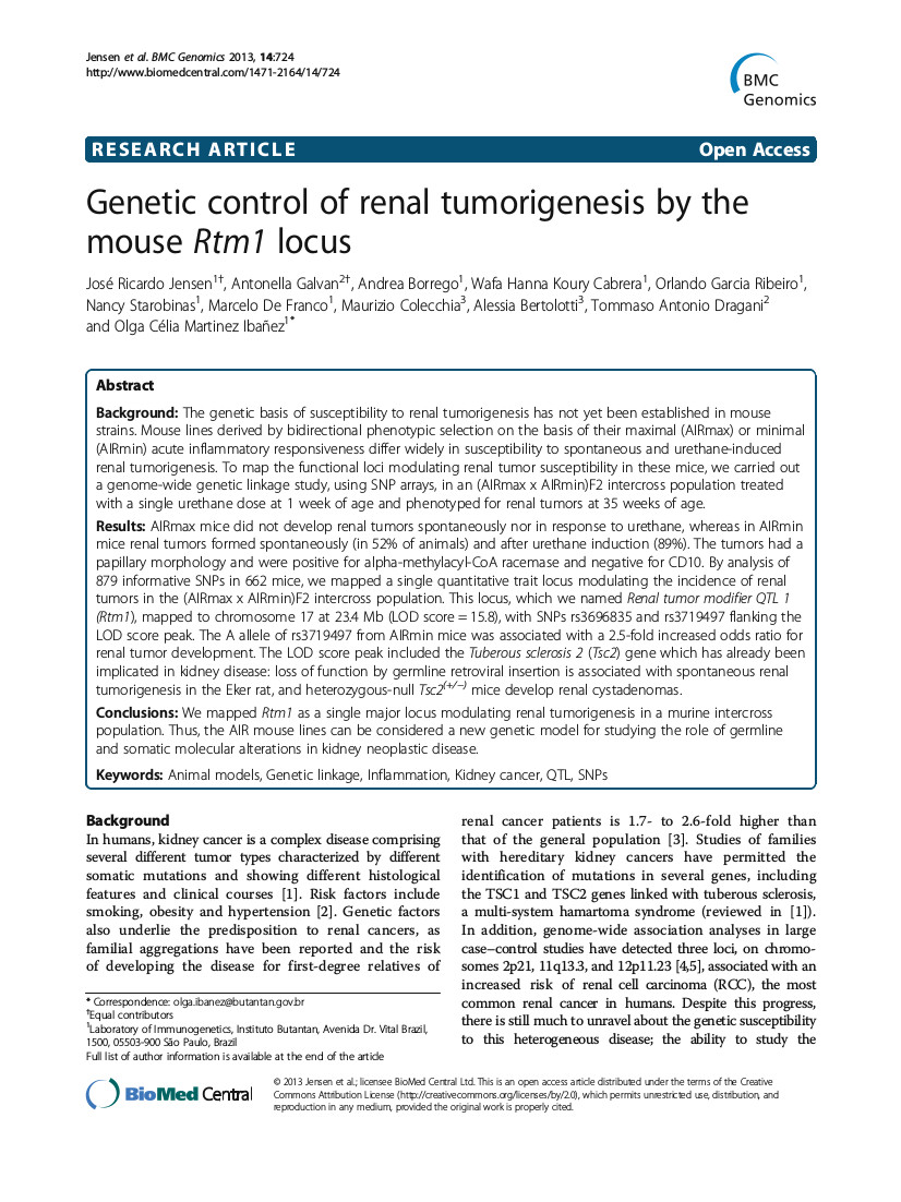 BMC Genomics